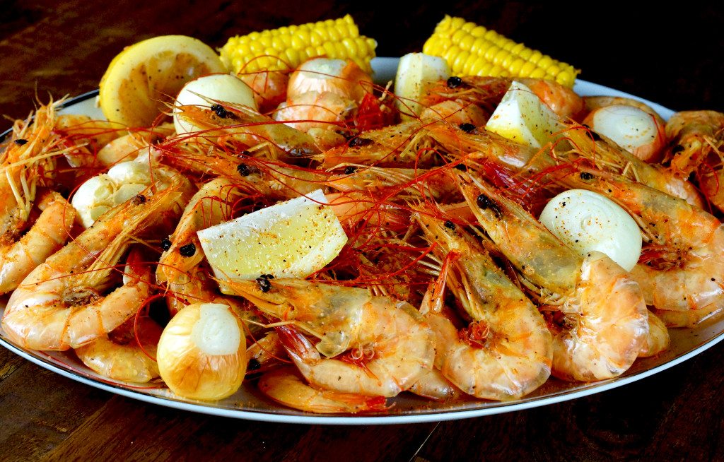 boiled shrimp - slap ya mama