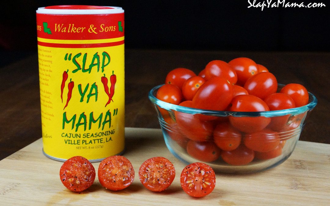 Slap Ya Mama Cherry Tomato snack
