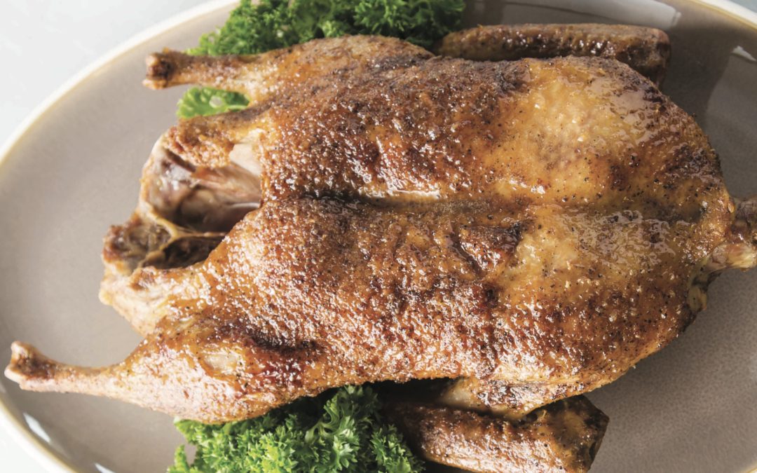 Pot Roasted Whole Duck